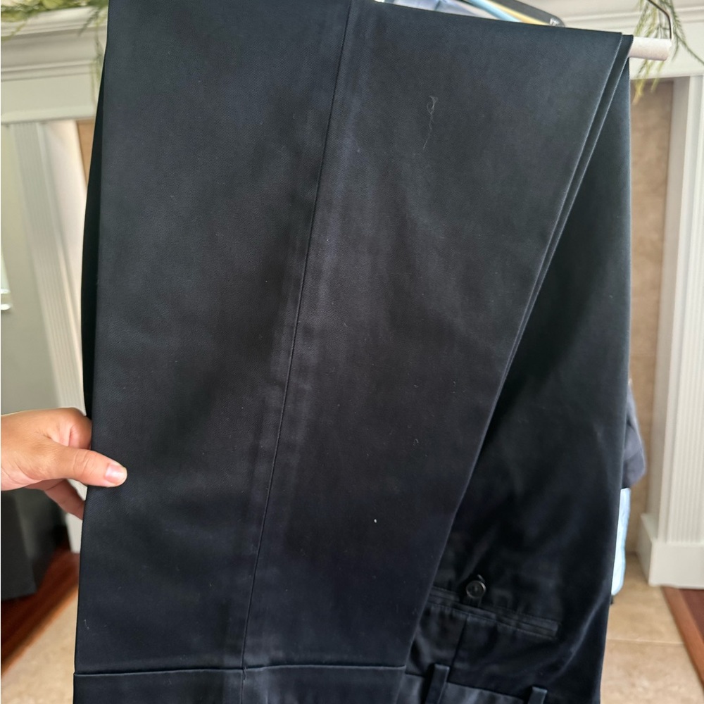 Jos. A. Bank Black Dress Pants Elegant Wool Blend